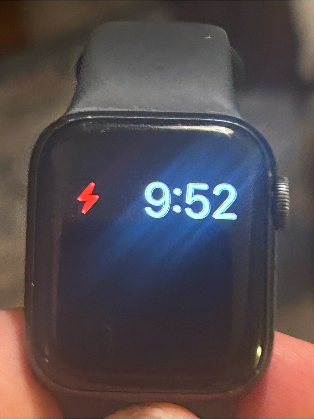 Apple Black Smartwatch with Black Silicone Band - Picture 7 of 7